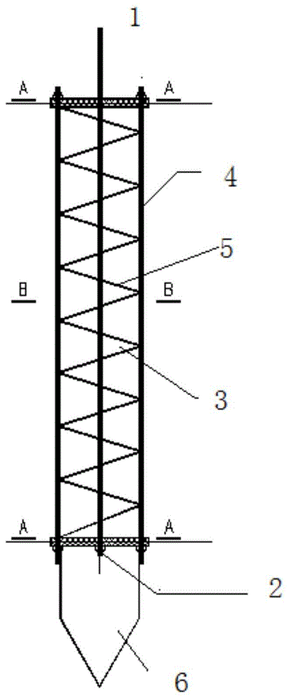 一种锚杆或桩基用钢筋笼及制备的锚杆或桩基的制作方法