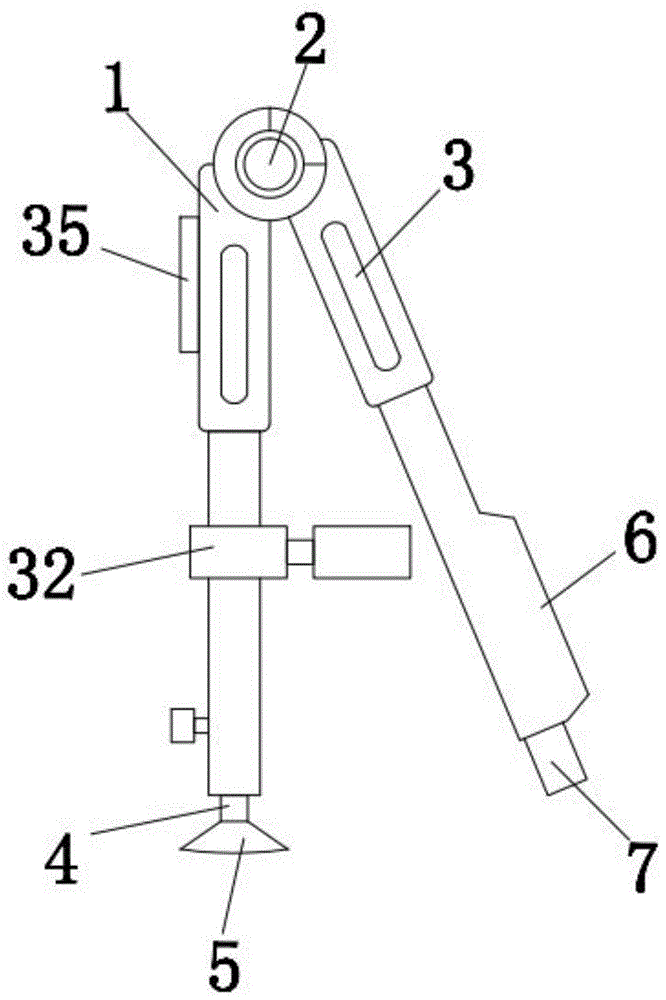 一种数学画图辅助工具的制作方法