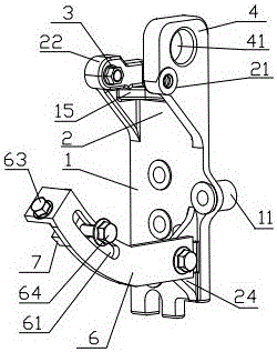 一种柴油机用空调压缩机支架的制作方法
