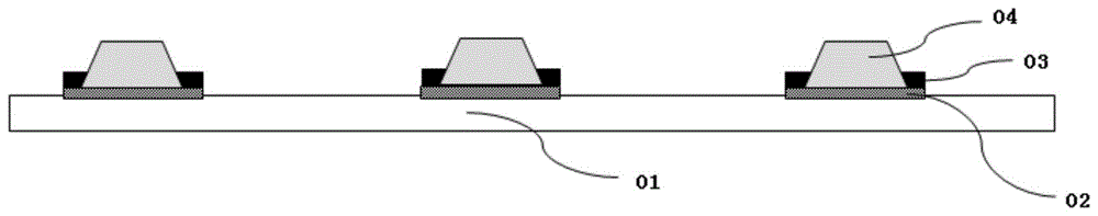 一种微型发光二极管阵列显示背板及其制造方法与流程