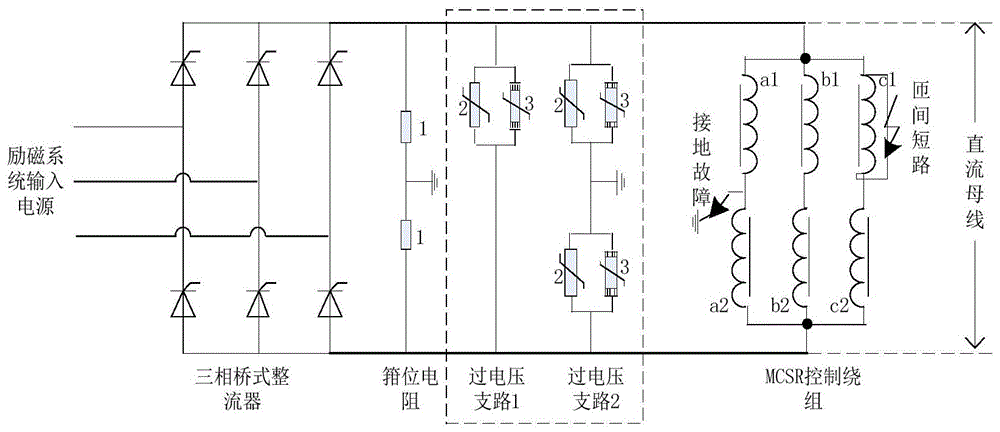 一种磁控式并联电抗器控制绕组直流母线过电压保护系统的制作方法