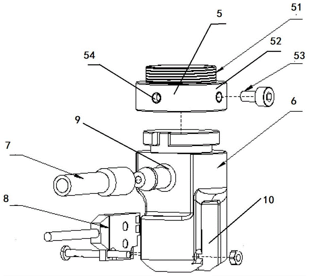 一种用于光学显微镜上物镜转换器的自动滴油装置的制作方法