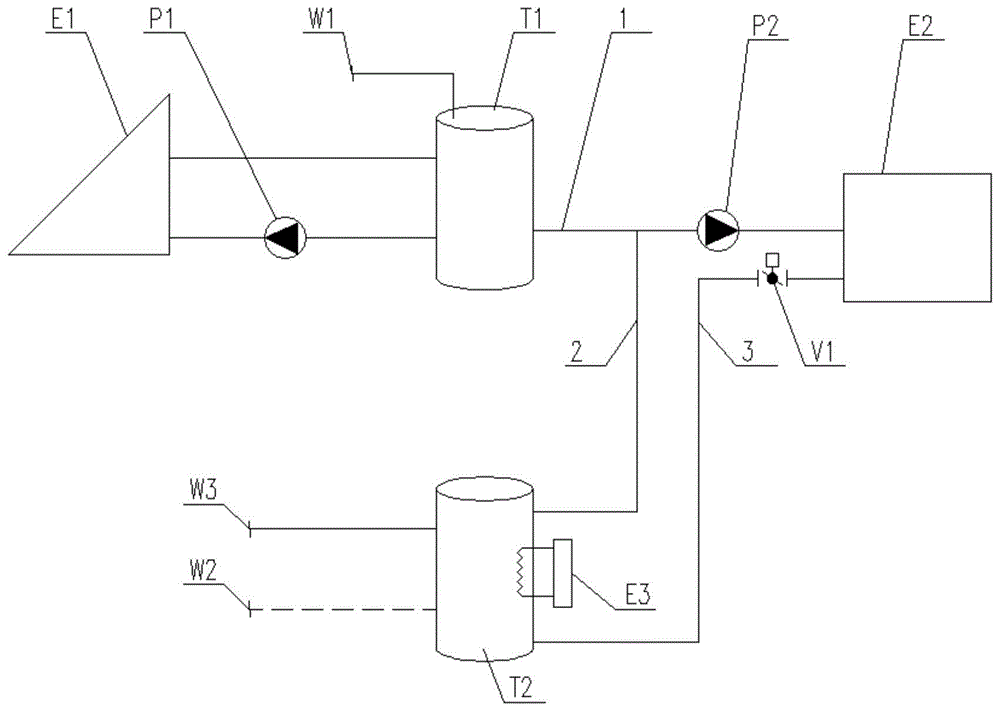 一种生活热水供给系统的制作方法