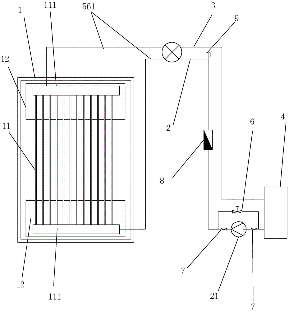 一种具有流量换向功能的重力柜的制作方法