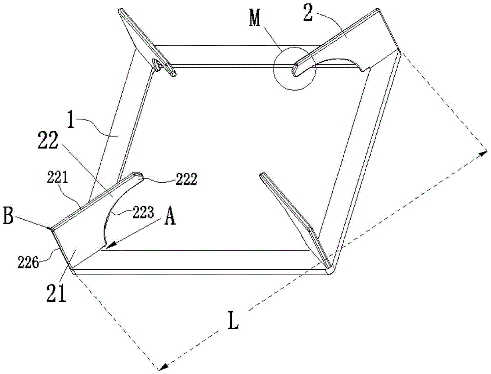 一种方形锅架的制作方法