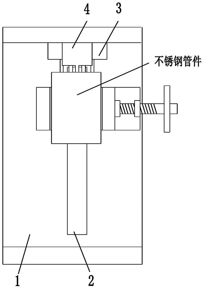 一种不锈钢管件内表面清理机械及其操作方法与流程