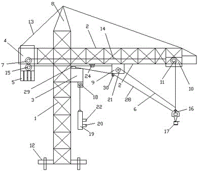 一种可测量高度稳定性能高的装配式建筑用吊装装置的制作方法