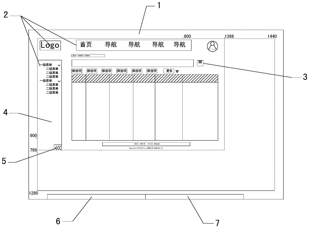 UI设计拼接模板的制作方法