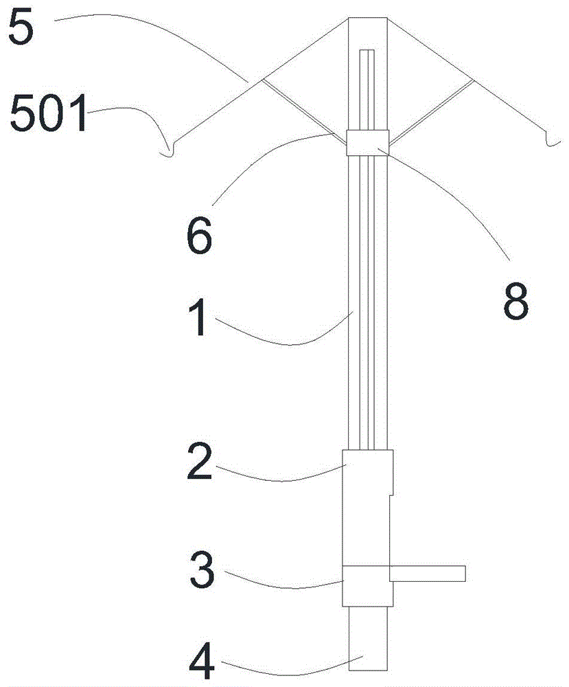 折叠输液架的制作方法