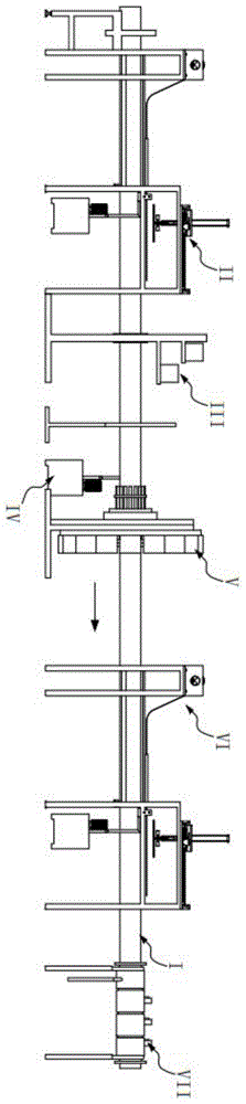 一种玻纤管道连续式生产系统及其工艺的制作方法