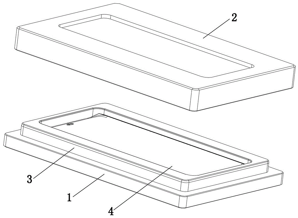 一种3D玻璃真空热压模具的制作方法