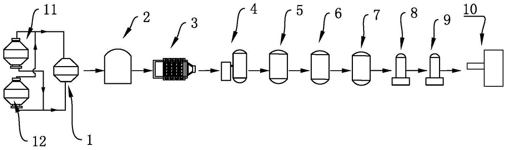一种复合提取中药成分的麻杏石甘口服液生产装置的制作方法