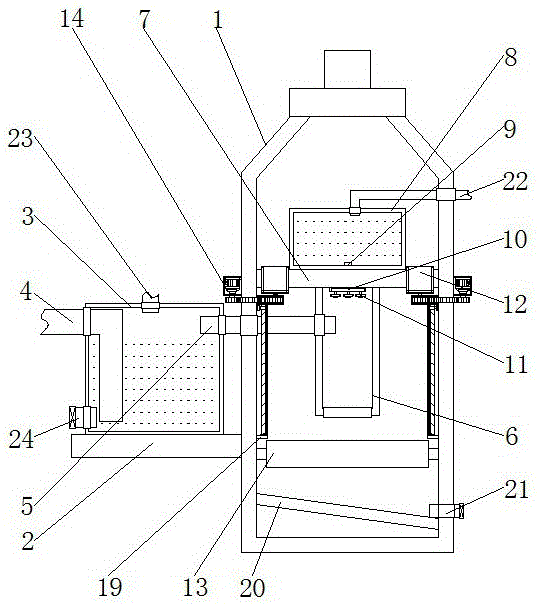 一种具有防堵功能的氨法脱硫塔的制作方法