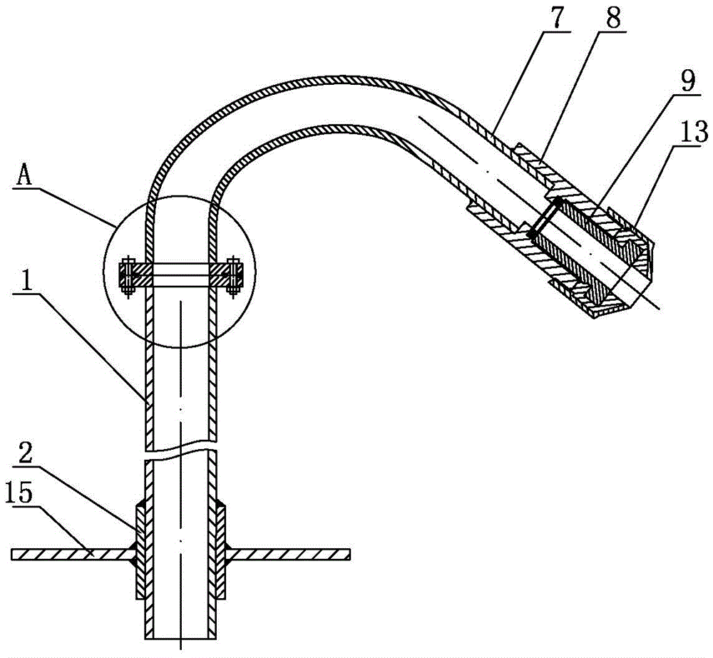 一种鹅颈式电缆密封连接装置的制作方法
