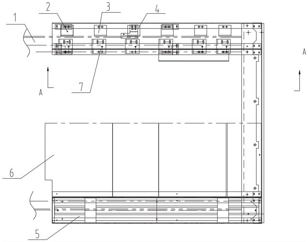 一种新型并列梯加宽型围框结构的制作方法