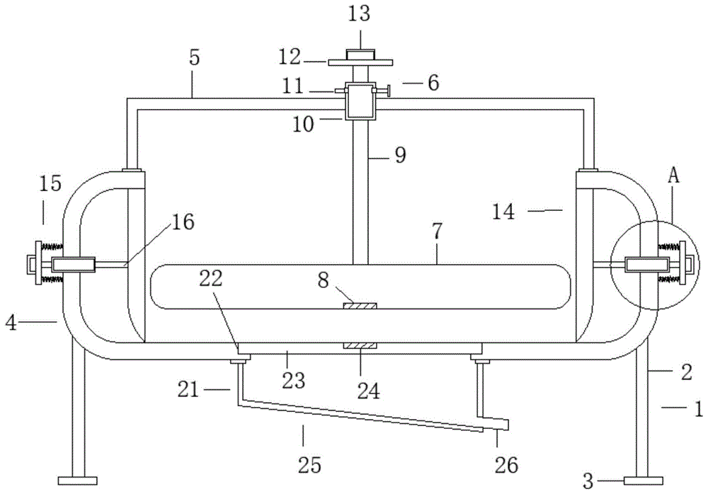 一种涂料生产加工用研磨装置的制作方法