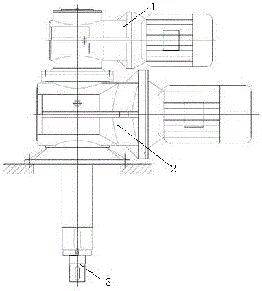 同轴公自转减速电机的制作方法