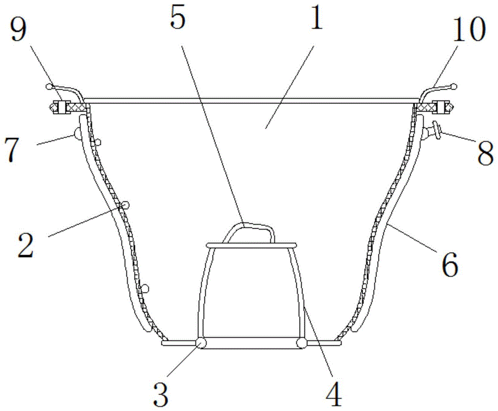 一种方便固定安装的离心袋的制作方法