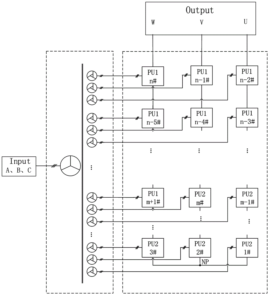 一种高压变频器制动电路拓扑结构的制作方法