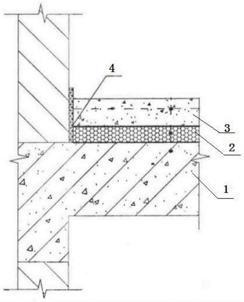 具有保温隔声防水功能的浮筑楼板的制作方法