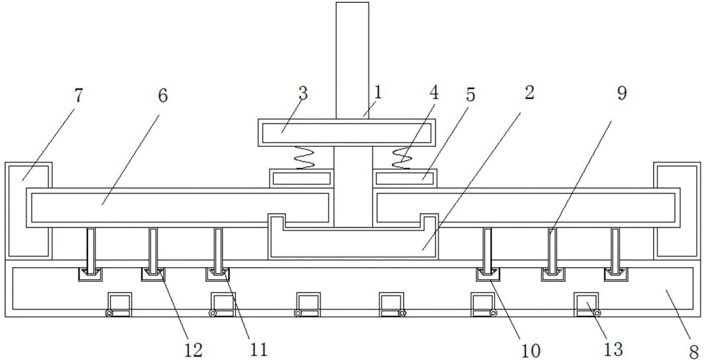 一种无缝式模块化拼接吊顶机构的制作方法