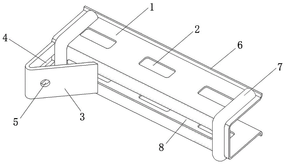 墙体阳角模板锁具组件的制作方法