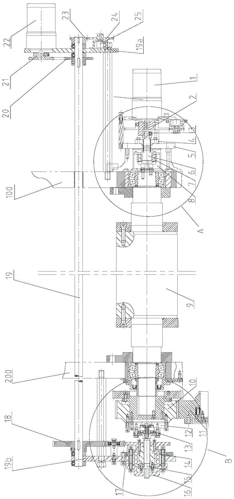 一种印版滚筒的径向和轴向电动调整装置的制作方法