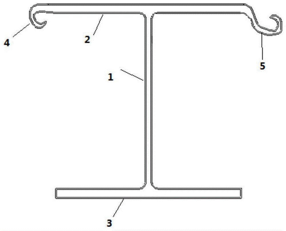 一种带锁口的H型钢及其轧制装置的制作方法