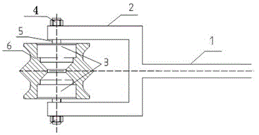 一种热连轧粗轧Ⅰ架入口牌坊扭振缓冲装置的制作方法