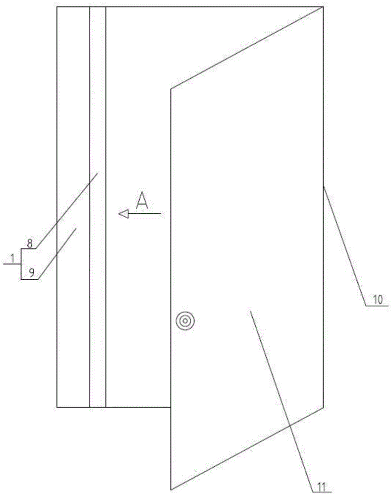 一种套装门及其防震门框的制作方法