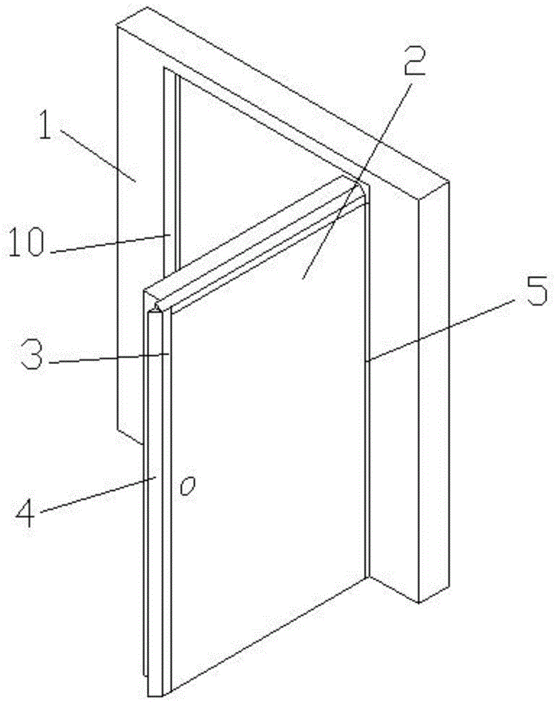 一种不锈钢无缝包边和防撬防盗门的制作方法