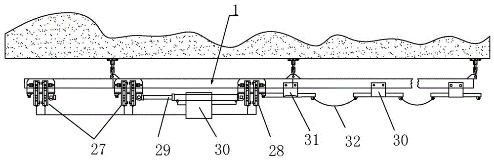 单轨液压移动装置的制作方法