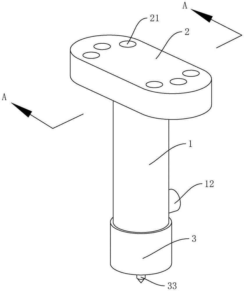 一种点焊机电极头组件的制作方法