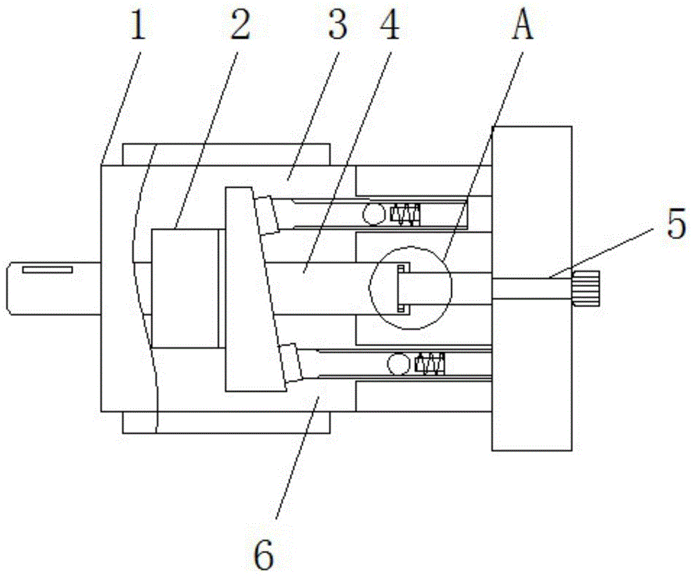 一种内部阀芯可拆卸的双缸柱塞泵的制作方法
