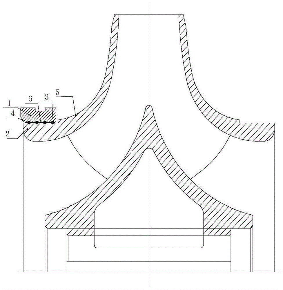 双吸泵密封环间隙结构及双吸泵的制作方法