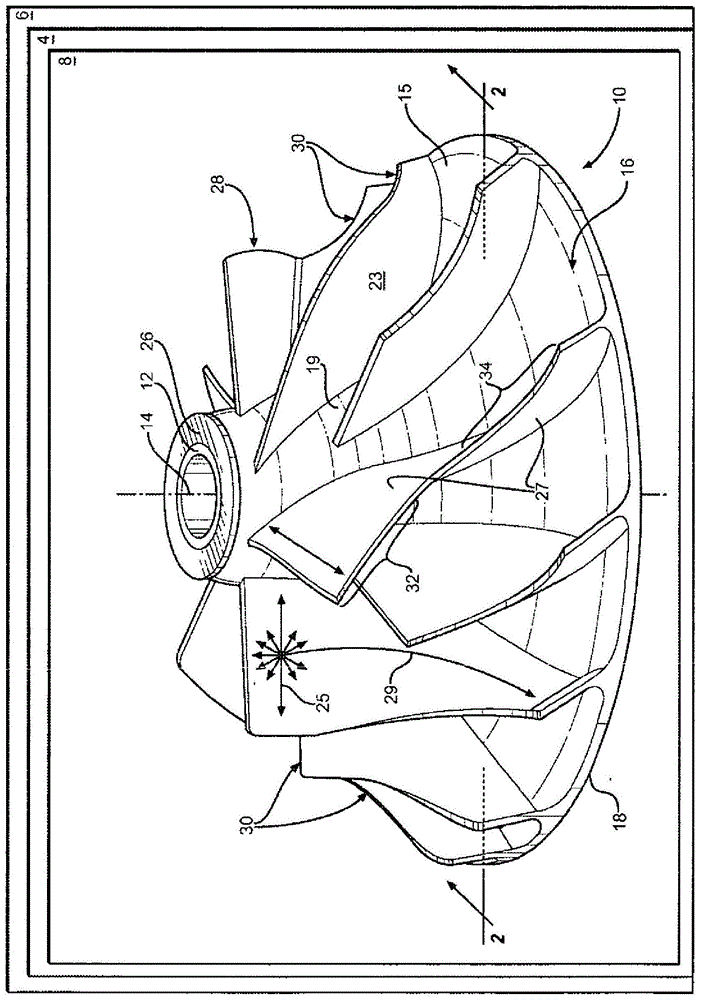 压缩机叶轮组件和涡轮增压器的制作方法