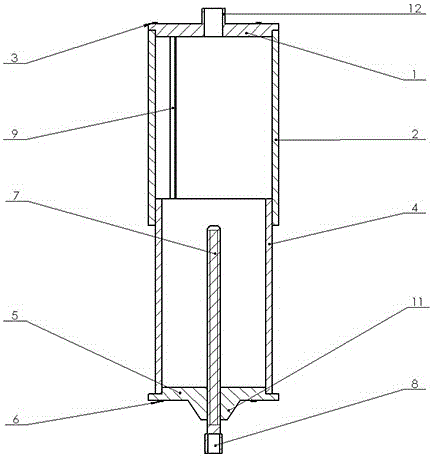 一种容积可无级调节的空气弹簧附加气室的制作方法