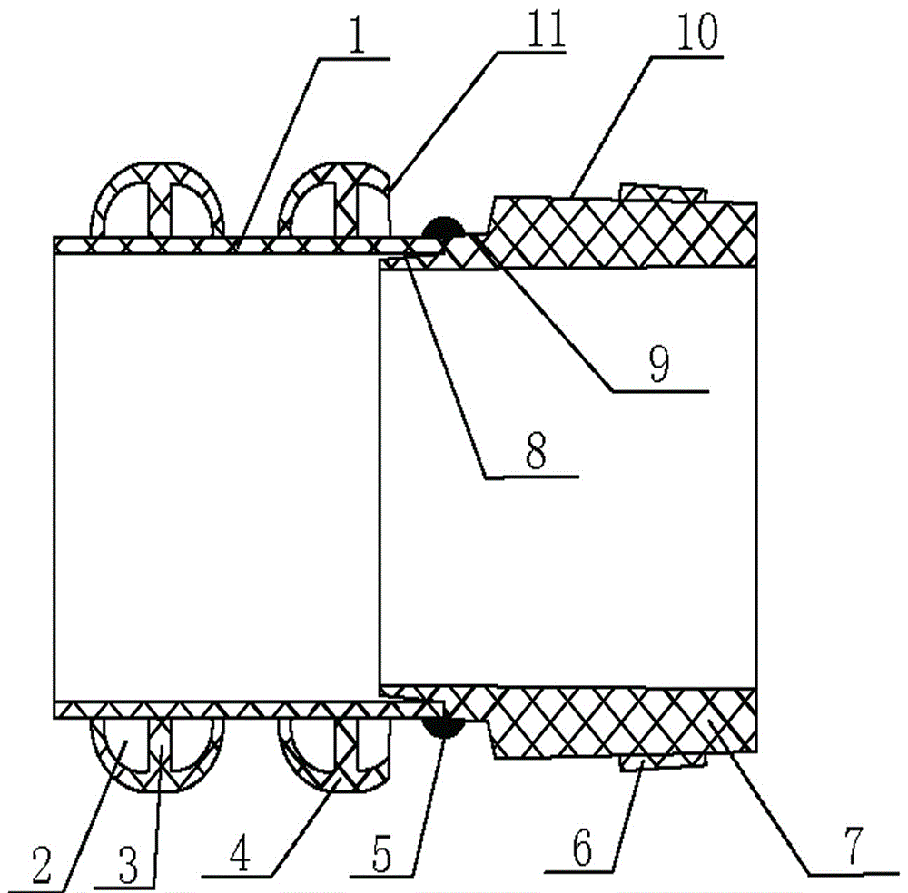 带管状定位段的电容式螺旋管的制作方法