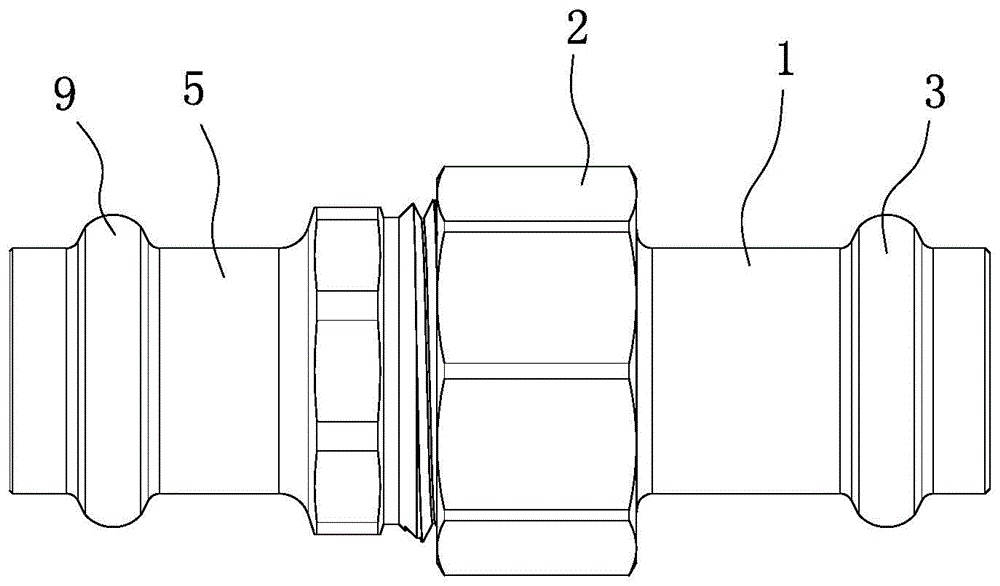多连接端卡压式无铅黄铜连接管件的制作方法