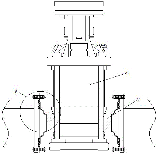 一种管道式泵用冲压对焊法兰的制作方法