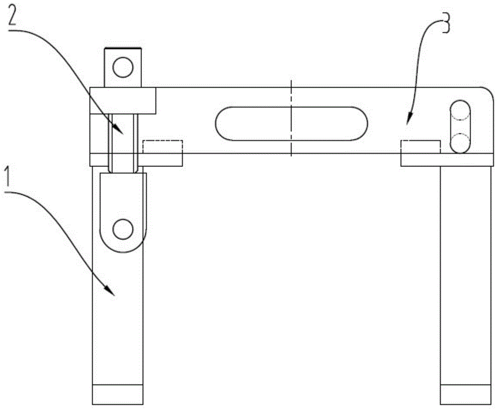 一种车钩支撑座磨耗板更换装置的制作方法