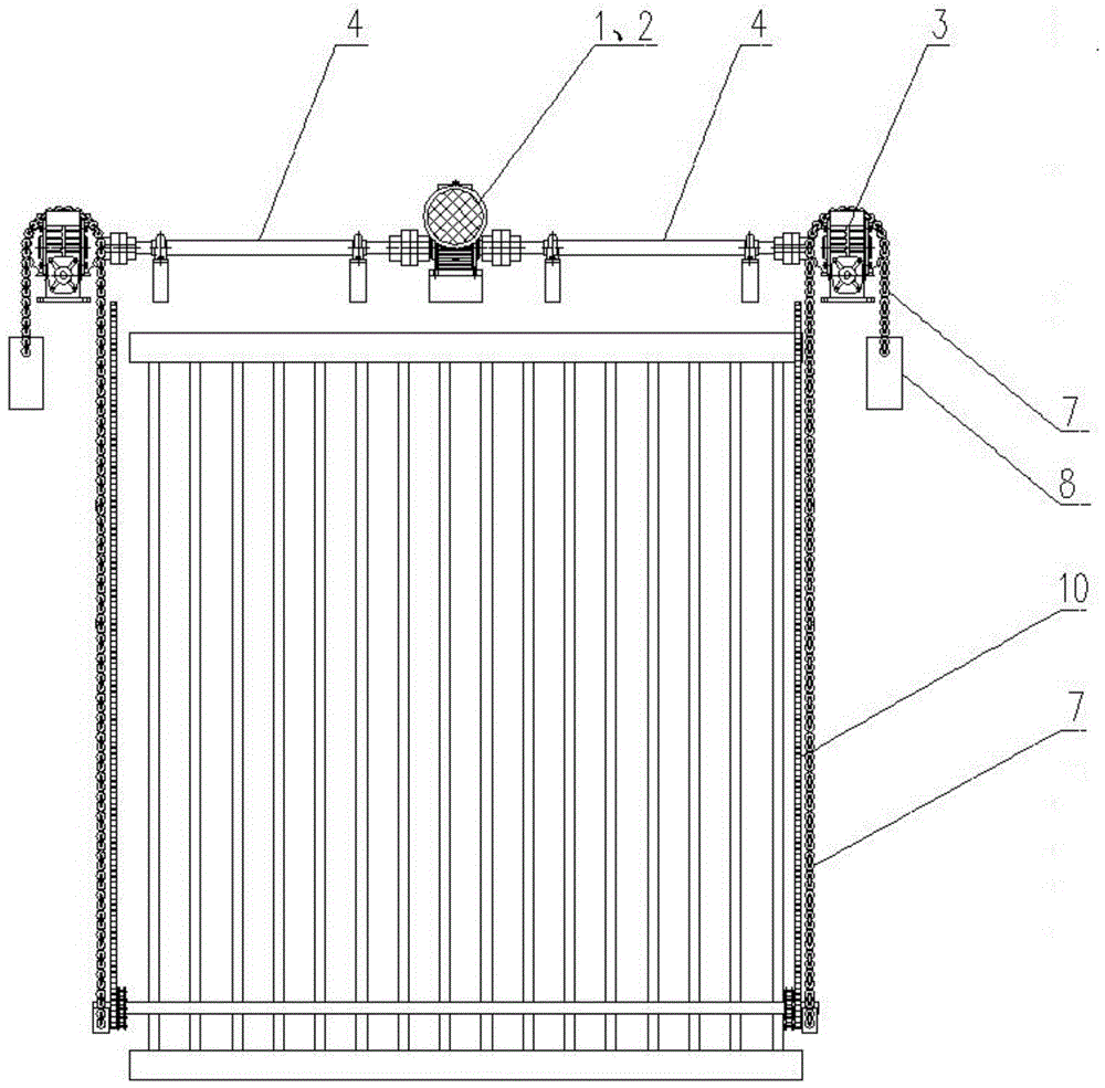 一种卧式余热锅炉管束式换热器的旋转升降式清灰装置的制作方法