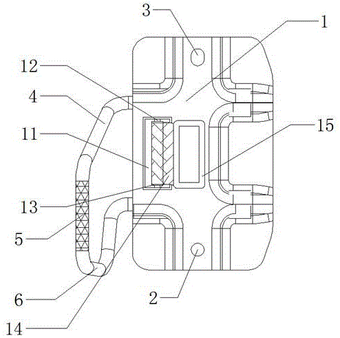 儿童座椅固定挂钩总成的制作方法