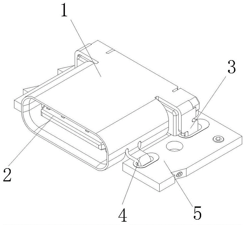 一种新型的TYPE-C连接器的制作方法