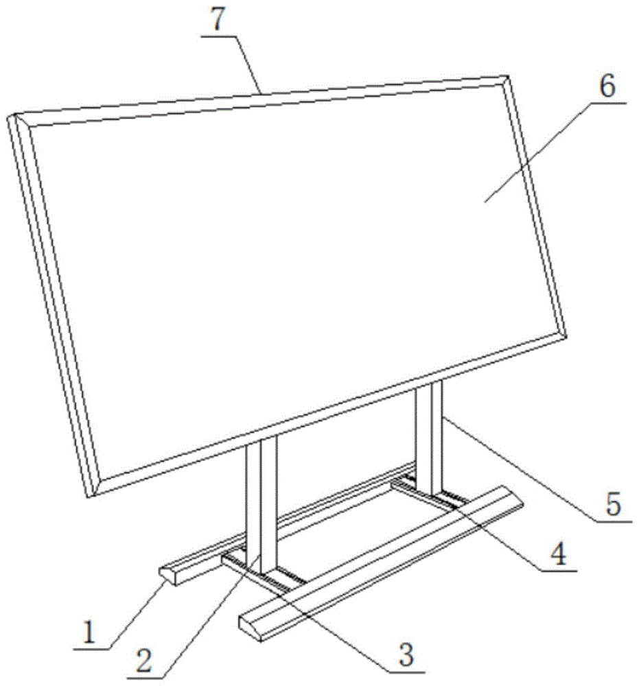 一种校园公示栏的制作方法