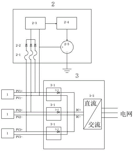 一种应用于多路MPPT单元结构逆变器的加压装置的制作方法