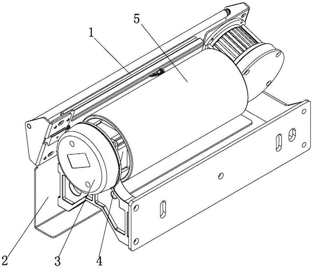 一种精密络筒机的紧凑型导纱辊装置的制作方法