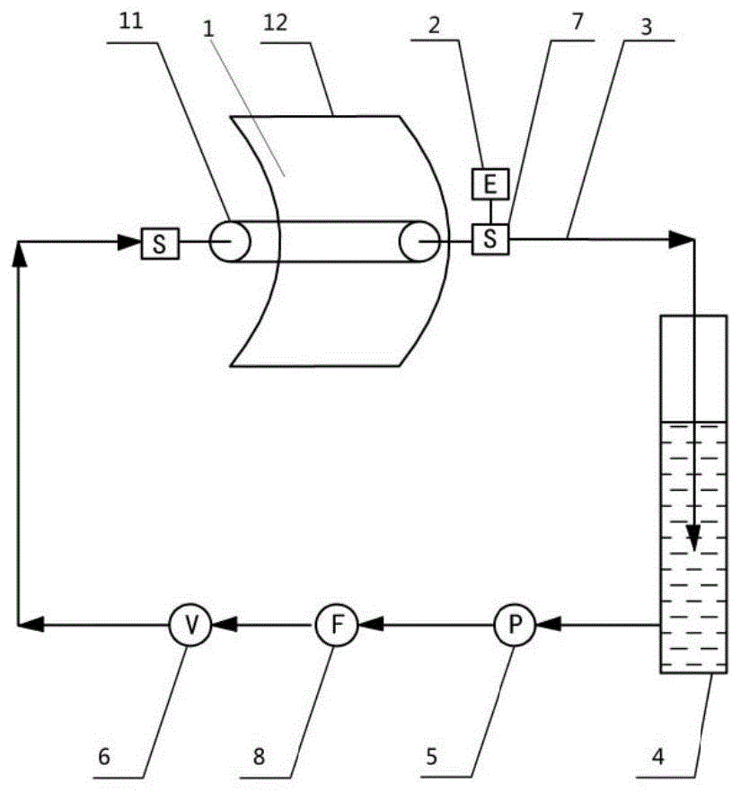 一种自旋转太阳能聚光溶液再生系统的制作方法