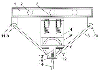 一种起重机吊钩防摇稳定装置的制作方法