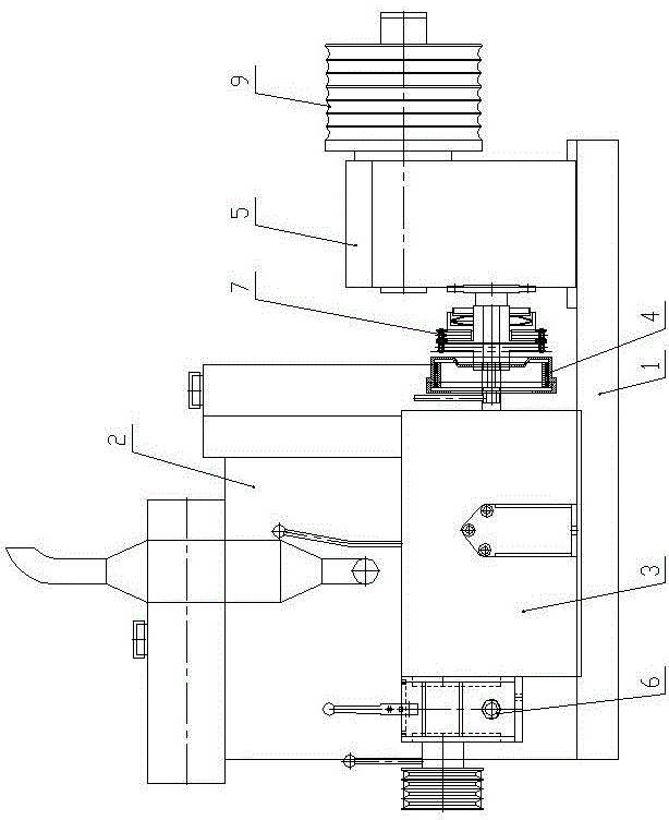 防超载内齿传动牵引机的制作方法